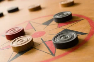 playing-carrom-for-timepass